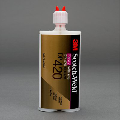 3M Scotch-Weld Epoxy Adhesive DP420 Black, 200 mL, 12 per case