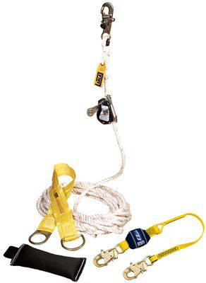 Product image for 3M 5000400 DBI-SALA Lad-Saf Mobile Rope Grab Kit, 1 EA