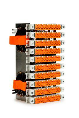 3M QCS Frame, 100 pair, with 2811 block