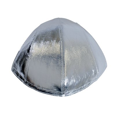 3M Elevated Temperature Aluminum Front Helmet Cover, FC1-AL, Silver, 1 EA/Case