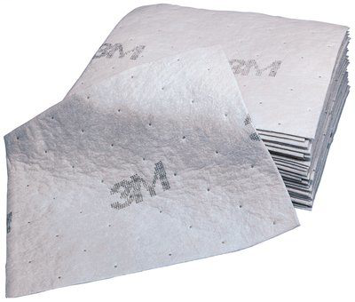 3M Maintenance Sorbent Pad M-PD1520DD/M-A2002/07164(AAD), Environmental Safety Product, High Capacity, 100 ea/cs