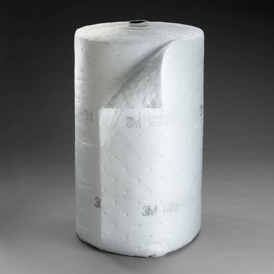 3M Petroleum Sorbent Static Resistant Roll HP-500, Environmental Safety Product, High Capacity, 1 ea/cs