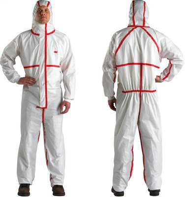 3M Disposable Chemical Protective Coverall 4565-4XL, 1/Bag, 20 Bags EA/Case