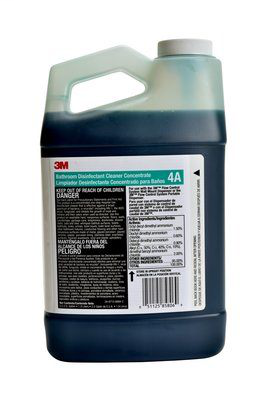 3M Bathroom Disinfectant Cleaner Concentrate 4A, 0.5 Gallon, 4/case