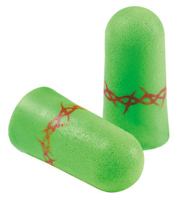 3M Nitro Tattoo Earplugs P1100, Uncorded, 2000 Pair/Case