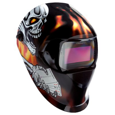 3M Speedglas 100 Welding Helmet Aces High 07-0012-31AH/37237(AAD), with ADF 100V, 1 EA/Case