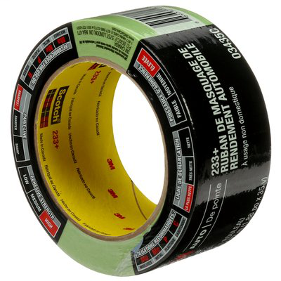 Product image for 3M 03435 MASKING TAPE AUTOMOTIVE PERFORMANCE 48MM X 32M 12RL/CASE (7000120003)