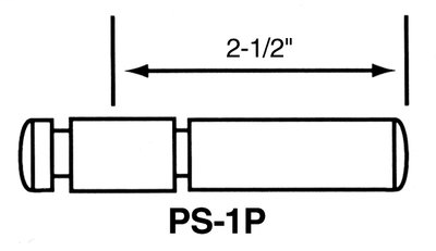 3M PanelSafe 1-Way Pin PS-1P