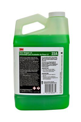 3M Floor Stripper LO Concentrate 22A, 0.5 Gallon, 4/case
