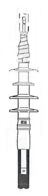 3M 5637K 1.3 to 1.95 Inch 5 to 15 kV 4-Skirt 1-Conductor Wire and Unishield Cold Shrink Termination Kit 3M 5637K 1.3 to 1.95 Inch 5 to 15 kV 4-Skirt 1-Conductor Wire and Unishield Cold Shrink Termination Kit