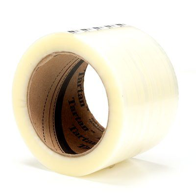 Tartan Box Sealing Tape 369 Clear, 72 mm x 100 m, 6 per box 4 boxes per case Bulk