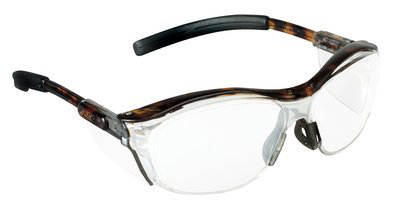 3M Nuvo Protective Eyewear 11518-00000-20, Clear Anti-Fog Lens, Tortoise Frame, 20 EA/Case -- OBSOLETE