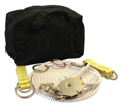 3M Sidewalk Two Man Rope Horizontal Lifeline System SWHR-60, 60 ft. 1 EA/Case