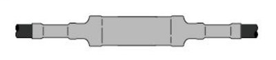 3M Cold Shrink QS-III Splice Kit 5515A-500-CU, Tape, Wire, Unishield, 15 kV, Standard, 1 per case