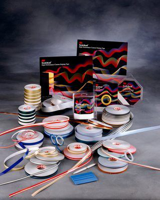 3M Scotchcal Striping Tapes, Single Stripe, One Color