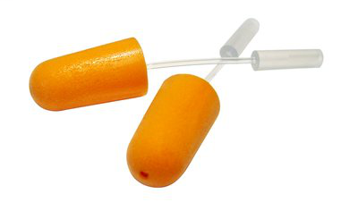 3M 1100 Probed Test Earplugs 393-2010-50, 50 EA/Case, 10 Pair/Bag, 5 Bags/Case
