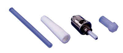 3M Hot Melt Jacketed ST Connector MM 6100-W, White