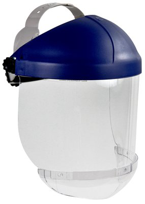 3M Ratchet Headgear 82521-10000, with 3M Clear Chin Protector HCP8, Visor Not Included 10 EA/Case
