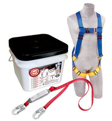 Product image for 3M 2199802 PROTECTA Compliance in a Can Light Roofer's Fall Protection Kit 1 EA (70007442331)