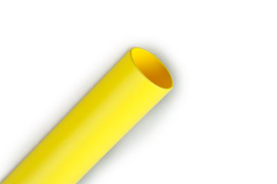 3M Heat Shrink Thin-Wall Tubing FP-301-1/8-Yellow-100`: 100 ft spool length, 300 ft per case