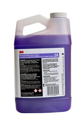 3M Heavy Duty Multi-Surface Cleaner Concentrate 2A, 0.5 Gallon, 4/case