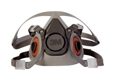 3M Half Facepiece Reusable Respirator 6200/07025(AAD) Medium 24 EA/Case