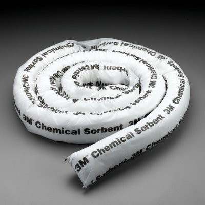 3M Chemical Sorbent Mini-Boom P-212, Environmental Safety Product, 12 gallons, 4 ea/cs