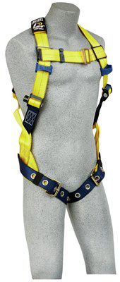 3M DBI-SALA Delta Vest-Style Scaffolding Harness 1109454, Yellow, Universal, 1 EA