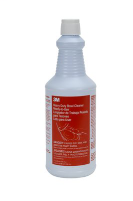 3M Heavy Duty Bowl Cleaner Ready-to-Use, Quart, 12/case