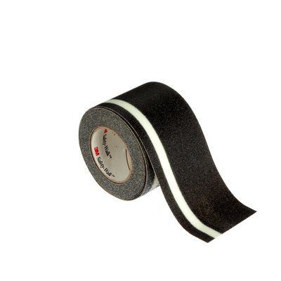 3M Safety-Walk Slip-Resistant General Purpose Tapes and Treads 690, Photolumescent Stripe,4 in x 30 ft, Roll, 1/case