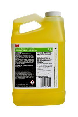3M Neutral Cleaner Concentrate 3A, 0.5 Gallon, 4/case