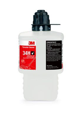 3M Peroxide Cleaner Concentrate 34H, Black Cap, 2 Liter, 6/case