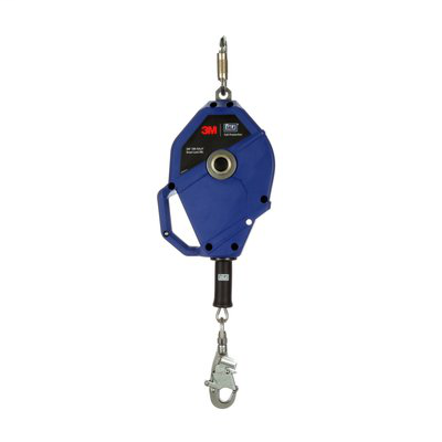 3M DBI-SALA Smart Lock Self-Retracting Lifeline- Stainless Steel Cable 3503821, Blue, 35', 1 EA/Case