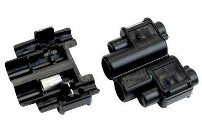 3M Scotchlok Electrical IDC 901-BULK, Run and Tap, Black, 18-14 AWG, 500 per carton, 5000 per case