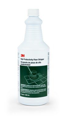 3M High Productivity Floor Stripper, Quart, 6/case