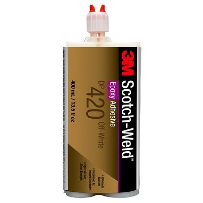 3M Scotch-Weld Epoxy Adhesive DP420 Off-White, 400 mL, 6 per case