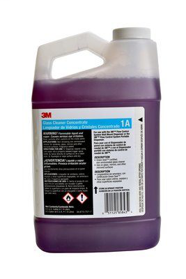 3M Glass Cleaner Concentrate 1A, 0.5 Gallon, 4/case