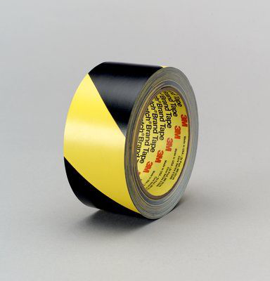 3M Safety Stripe Tape 5702 Black/Yellow, 4 in x 36 yd 5.4 mil, 8 per case Bulk