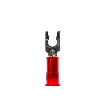 3M Industrial Safety MNG18-6FLX Nylon Insulated 100/Bottle Locking Fork Terminal 3M Industrial Safety MNG18-6FLX Nylon Insulated 100/Bottle Locking Fork Terminal