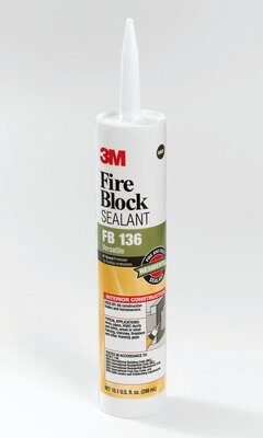 3M FB-13 12/Case 10.1 oz Fire Block Sealant Cartridge 3M FB-13 12/Case 10.1 oz Fire Block Sealant Cartridge