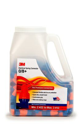 3M O/B+JUG 500/Jug Orange/Blue Spring Connector 3M O/B+JUG 500/Jug Orange/Blue Spring Connector