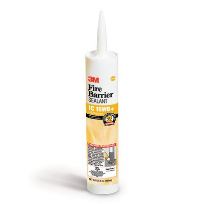3M IC-15WB+-10.1oz Cartridge Fire Barrier Caulk 3M IC-15WB+-10.1oz Cartridge Fire Barrier Caulk