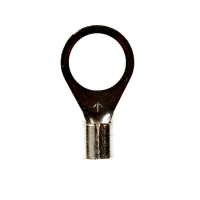 3M Industrial Safety M10-38R/SX 12 to 10 AWG Non-Insulated Brazed Seam Ring Tongue Terminal 3M Industrial Safety M10-38R/SX 12 to 10 AWG Non-Insulated Brazed Seam Ring Tongue Terminal