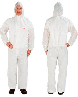 3M> 4515-XL-WHITE DISPOSABLE PROTECTIVE COVERALL 3M> 4515-XL-WHITE DISPOSABLE PROTECTIVE COVERALL