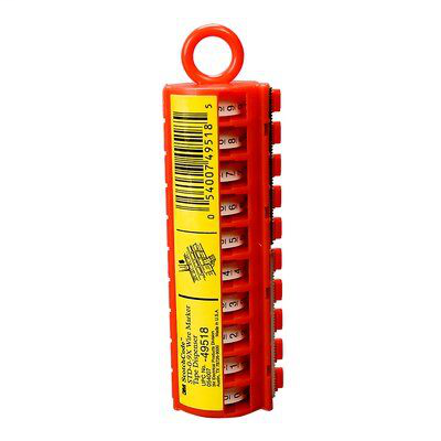 3M Electrical SDR-3 Number 3 Wire Marker Tape Refill Roll 3M Electrical SDR-3 Number 3 Wire Marker Tape Refill Roll