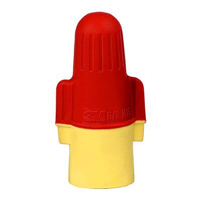 3M R/Y+BOX 100/Box Red/Yellow Spring Connector 3M R/Y+BOX 100/Box Red/Yellow Spring Connector