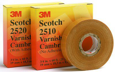 3M 2510-2x36yd Varnished Cambric Tape 3M 2510-2x36yd Varnished Cambric Tape