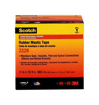 3M 2228-1x10FT Rubber Mastic Tape 3M 2228-1x10FT Rubber Mastic Tape
