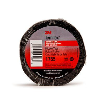 3M 1755-3/4X60FT Friction Tape 3M 1755-3/4X60FT Friction Tape