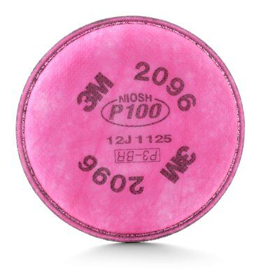 3M Company 2096 P100 with Nuisance Level Acid Gas Relief Particulate Filter 3M Company 2096 P100 with Nuisance Level Acid Gas Relief Particulate Filter